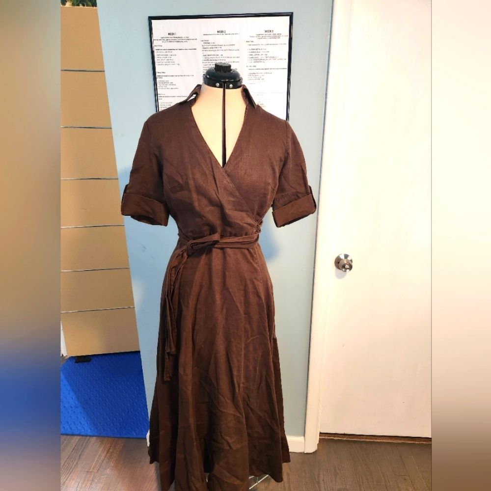 Tweeds Brown Dress